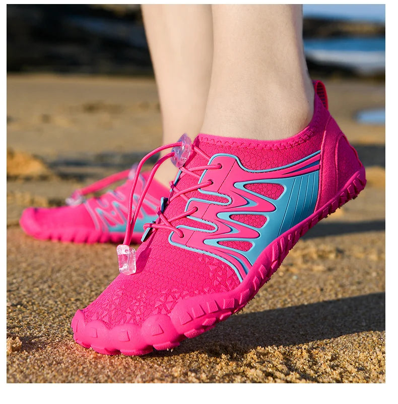 Unisex Wading Shoes Quick-Dry Aqua Shoes Drainage Water Shoes Beach Sports Swim Sandals Yoga Barefoot Diving Surfing Sneakers