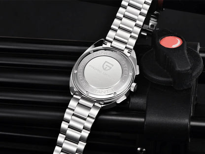 Pagani Design 2026 Fashion Men's Quartz Watch Top Brand Luxury Sapphire VK63 Men's Chronograph All-Steel Diving Relógios Masculino