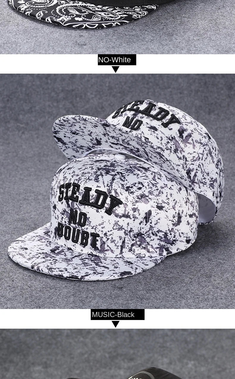 Herren-Baseballkappe mit Buchstabenstickerei, „Tide“, universell kombinierbar, flache Krempe; Damen-Sommer-Hip-Hop-Kappe, Outdoor-Sonnenkappe, verstellbare Schirmkappe