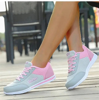 Women’s Sneakers 2025 New Fashion Flat Women’s Shoes Vulcanized Casual Sneakers Women Lace-Up Women’s Sneakers Tenis Feminino