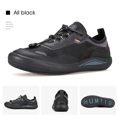 HUMTTO Breathable Walking Shoes for Men Luxury Casual Men's Sneakers Designer Sports Jogging Running Trainers Summer Man Sneaker
