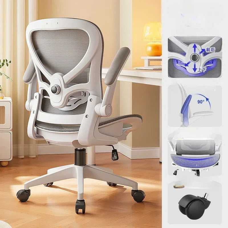 Sedia gaming in stile racing regolabile, poltrona relax reclinabile, supporto lombare 3D, schienale in mesh, imbottitura spessa, sedia da scrivania