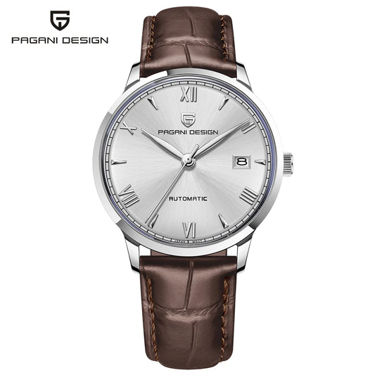 PAGANI DESIGN New NH35 Pilot Men Mechanical Watch Top Brand Sapphire Glass Automatic Watch 100M Waterproof Stainless Steel Watch