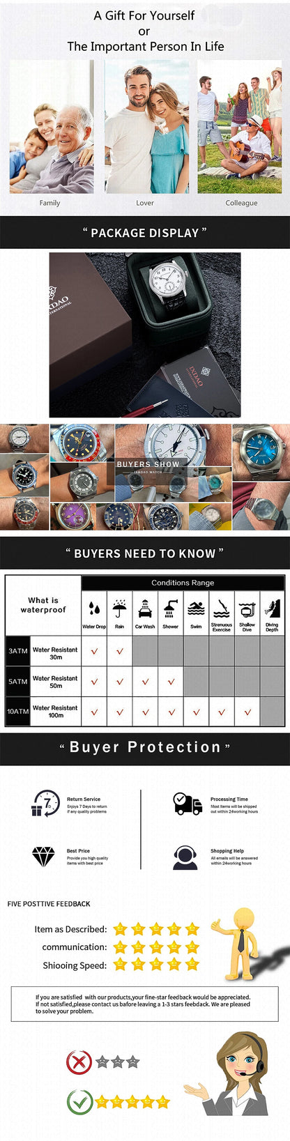 IX&DAO 2026 New Warrior 37mm Men's Automatic Mechanical Watch Enamel Plate Miyota 9015 Sapphire Stainless Steel Waterproof 10 Bar