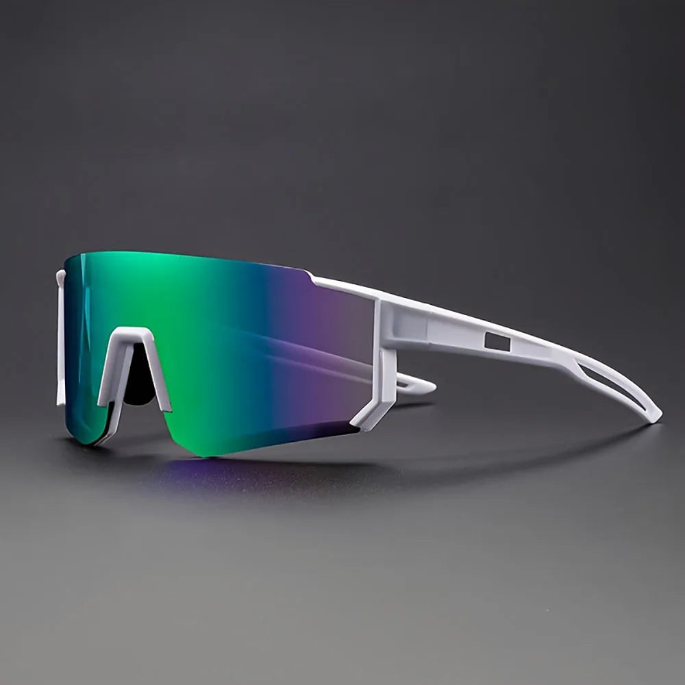 Men's Oversized Cycling Sunglasses Eyewear Bicycle Goggles Windproof Glasses Lens Road Riding Bike