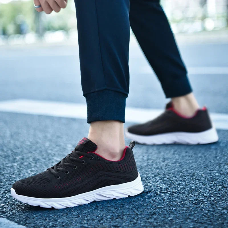 Laufschuhe Herren Sneaker Modische leichte Turnschuhe Atmungsaktive Wanderschuhe Bequeme Sportschuhe für Herren