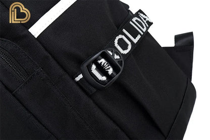 Ultima Knight F-Fortnited Battle Royale Rucksack mit USB-Ladeanschluss, Anime-Figuren und Studienfach für Schreibwaren für Schüler