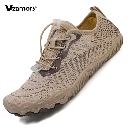 Quick Dry Aqua Shoes for Men Women Breathable Non-slip Water Sneakers Barefoot Soft Sole Wading Footwear for Swimming Beach