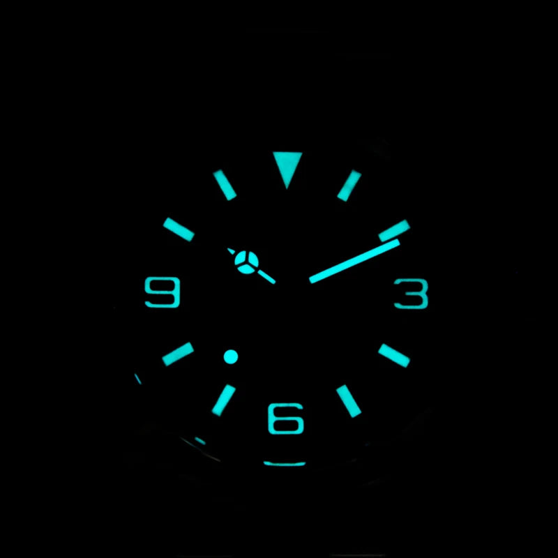 Cronos EX Diver Mechanical Men Watch 39mm Automatic PT5000 Sapphire Glass Bushed Bracelet Glide Clasp 10ATM L6031