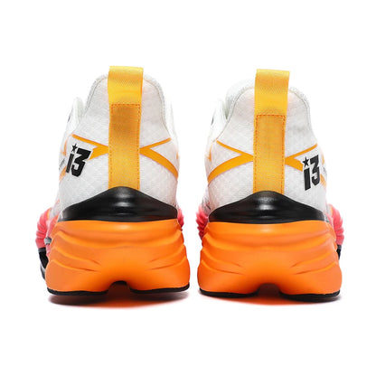 Sports Shoes Men Mesh Breathable Cushioning High-Quality Non-Slip Sneakers Summer Marathon Training Running Shoes for Women