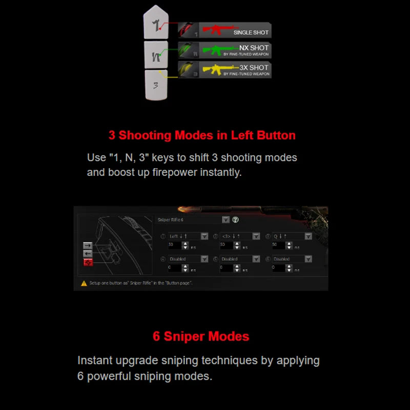 A4TECH Bloody A91 Gaming Mouse 4000 DPI Wired RGB Gaming Mouse, 8 Programmable Buttons, 1000Hz Polling Rate, Drag Click Gaming Mouse