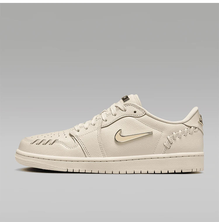 Nike Authentic Air Jordan 1 MM Low Small Gold Hook Women's Sneakers FN5032-200