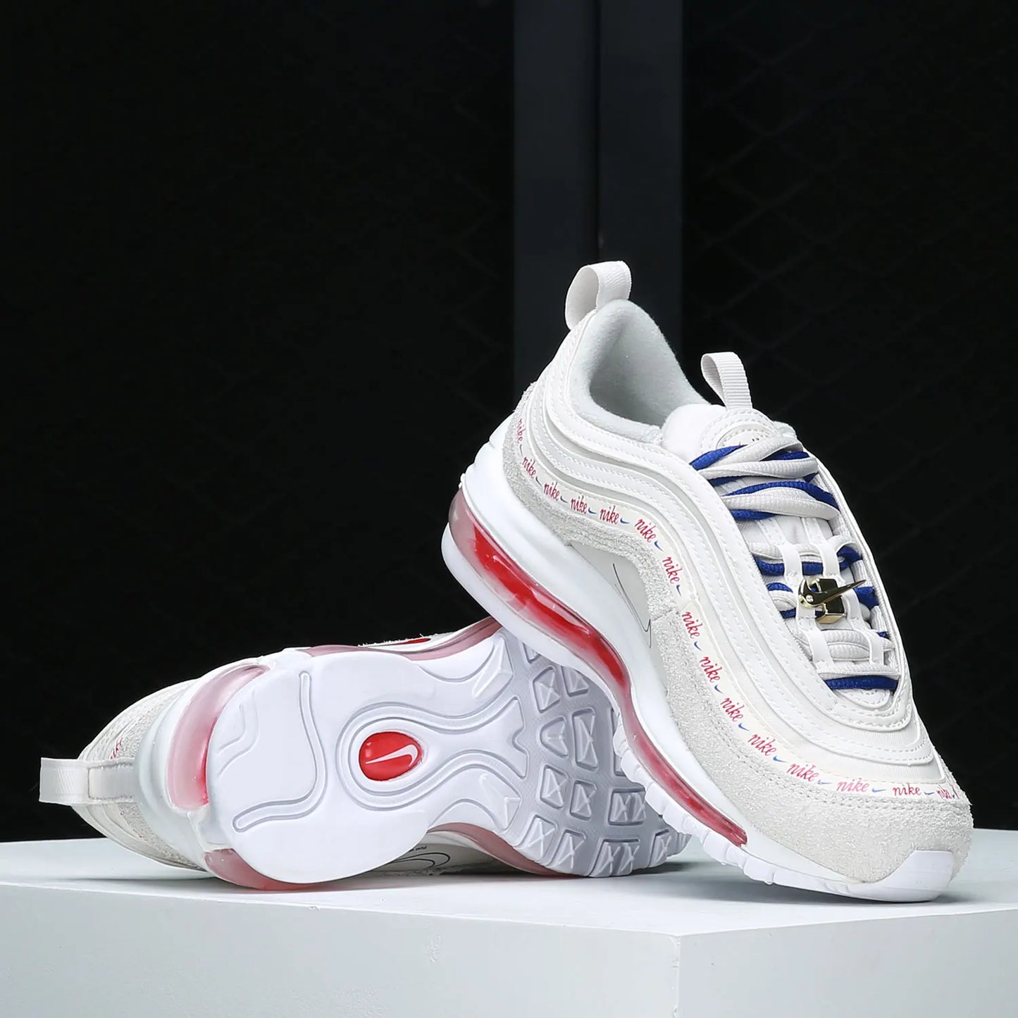 Nike Genuine AIR MAX 97 Women's Low-Top Air Cushioned Sports Shoes DC4013-001