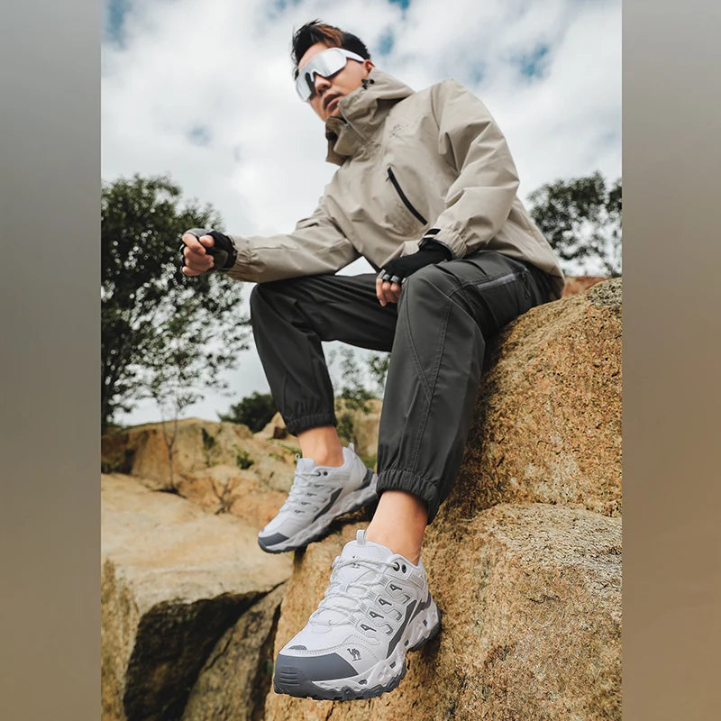 Men's and Women's Hiking Shoes Non-Slip Trekking Outdoor Sneakers Sports Shoes Camping Training Jogging Breathable Climbing Trail Shoes
