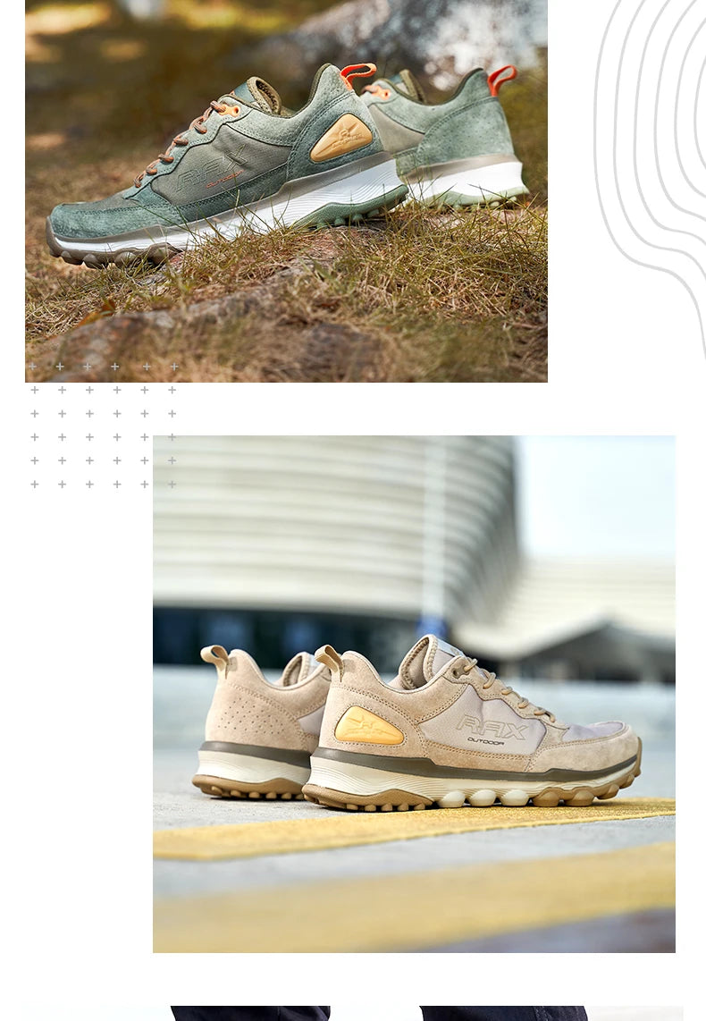 Rax Hiking Shoes Men Outdoor Mountain Antiskid Climbing Sneakers Breathable Lightweight Trekking Boots Sports 2023 Casual Shoes