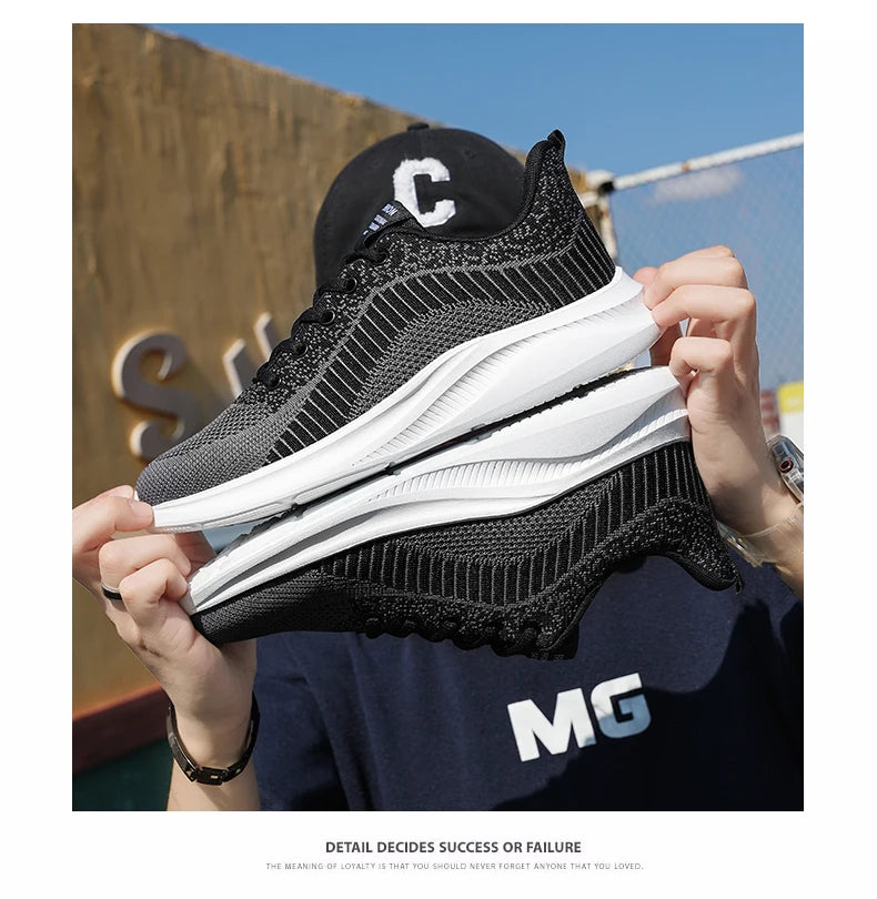 Leather Men's Sneakers Trendy Casual Italian Breathable Leisure Male Sneakers Non-Slip Footwear Men Vulcanized Shoes