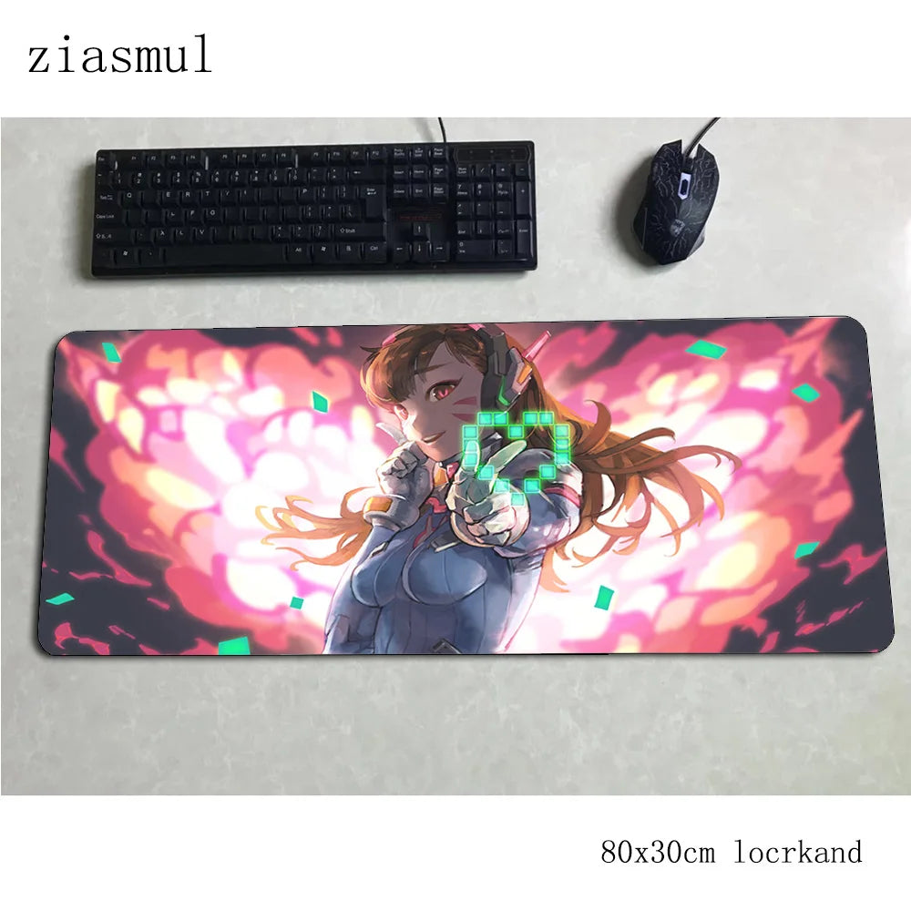 Overwatch Gaming-Mauspad Aestheticism 800x300x3mm Notebook-Mausmatte Gaming-Mousepad Cartoon-PC-Schreibtischunterlage-Mausmatte