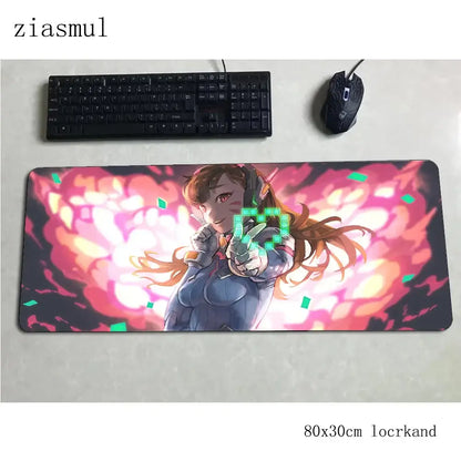 Overwatch Gaming-Mauspad Aestheticism 800x300x3mm Notebook-Mausmatte Gaming-Mousepad Cartoon-PC-Schreibtischunterlage-Mausmatte