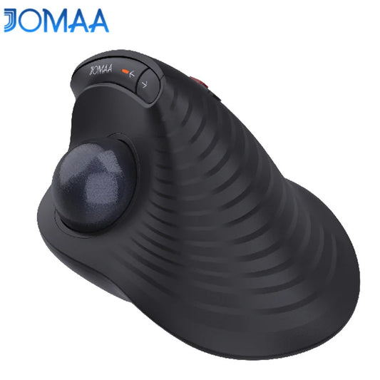 Mouse trackball wireless JOMAA Speed Roller con controllo a pollice, clic silenzioso, ricaricabile ed ergonomico