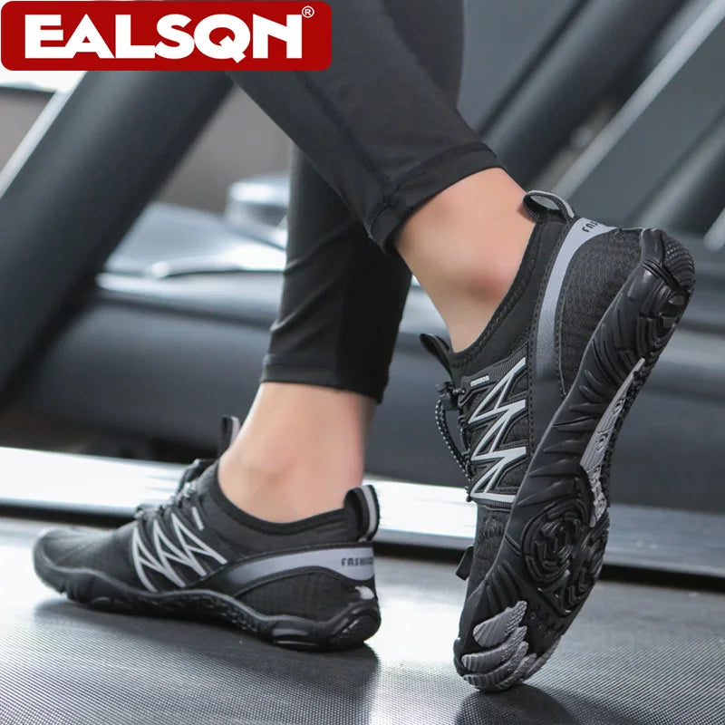 Outdoor Lightweight Men's Training Running Barefoot Shoes, Quick-Dry Swimming Water Shoes, Sport Gym Fitness Jogging Sneakers