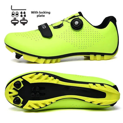 Unisex Road and Mountain Bike Lock Shoes, Outdoor Pedal-Assisted Bicycle Riding Shoes, Cross-Border New Model Sports Entertainment