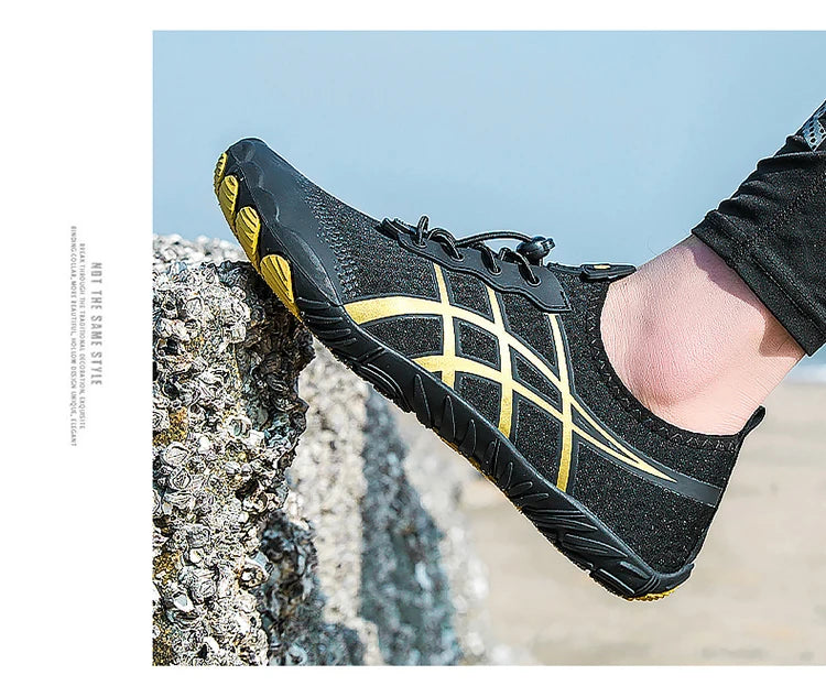 „Aqua Shoes“ vyriški vandens batai, basų kojų paplūdimio batai, unisex greitai džiūstantys lauko batai su vata, sporto salės treniruočių avalynė, sportiniai bateliai, dydžiai 35–46