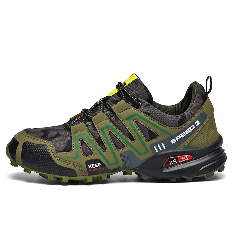 Sapatilhas de Caminhada de Alta Qualidade para Homem, Ténis Outdoor, Sapatos de Escalada, Sapatilhas de Trekking para Mulher, Sapatilhas Táticas Antiderrapantes