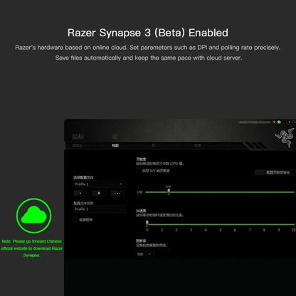 Razer NEW YEAR GIFT Presente Thunder Snake Viper Mini Rato Gaming com Cabo para Computador e Portátil Esports com Luz RGB, Rato para Mãos Pequenas