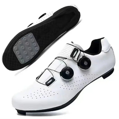 Neue Fahrradschuhe für Herren, selbstverriegelnde Rennrad-Sportschuhe, lockless Trainingsschuhe, SPD-Cleats-Fahrradschuhe für Damen