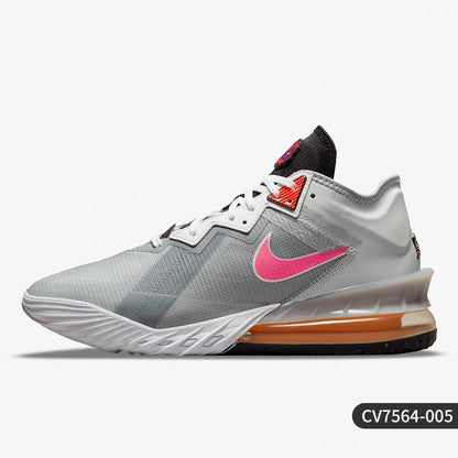 Nike Genuine LEBRON XVIII James 18th Generation Men's and Women's Air-Cushioned Basketball Shoes CV7564-005