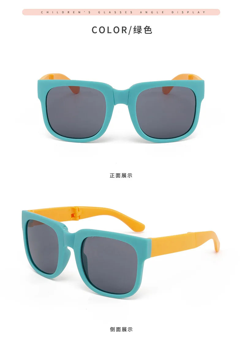 Children's sunglasses, boys and girls' sunshade, UV resistant glasses, baby sunglasses, girls' fashion, boys' trend