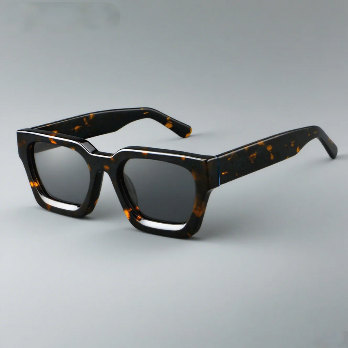 Luxury Acetate Frame Sun Glasses Rectangle Polarized Sunglasses Fashion Design High Quality UV400 Outdoors Eyewear Men Women
