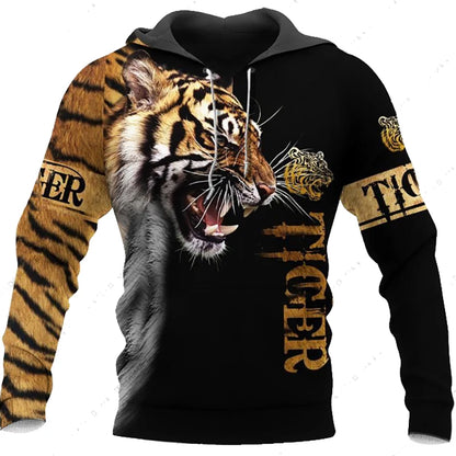 Fashion Frühling Herbst Wolf-Tier Herren-Hoodie 3D-Allover-Print Sweatshirt Unisex Pullover Freizeitjacke Streetwear-Mantel 4XL