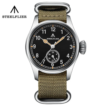 STEELFLIER Official SF746 Luxury Quartz Wristwatch Swiss Luminous VH60 Mute Movement 20Bar Waterproof Multi-Time Zone Watches