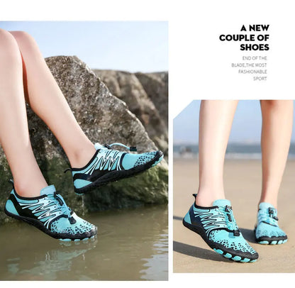 EOCENE męskie i damskie barefoot buty wodne do sportów outdoorowych, szybkoschnące buty na plażę, do pływania, fitnessu, brodzenia, trekkingu i jazdy na rowerze