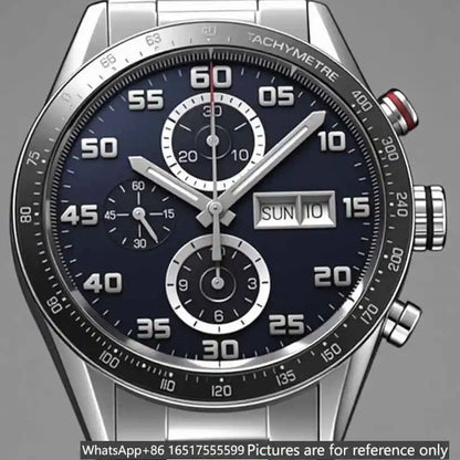 43mm Men Luxury Watch in 904L Steel Quartz Movement Exquisite Heritage and Artisanal Excellence-t