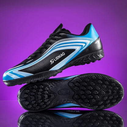 Nouvelles chaussures de football pour hommes, baskets de haute qualité, crampons de futsal pour gazon, chaussures de football d'intérieur très vendues, chaussures d'entraînement antidérapantes pour l'extérieur
