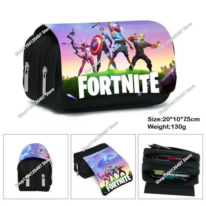Fortnites Wallets for Kids Anime Fortress Night Wallet Cartoon Card Holder Bag Leather Short Purse Fashion Fold Purses Boys Gift