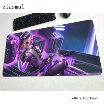 Overwatch-Mauspad 800x400x3mm – Bestseller-Computermatte, Gaming-Zubehör, großes Mauspad für Tastatur, PC-Spiele und Gamer