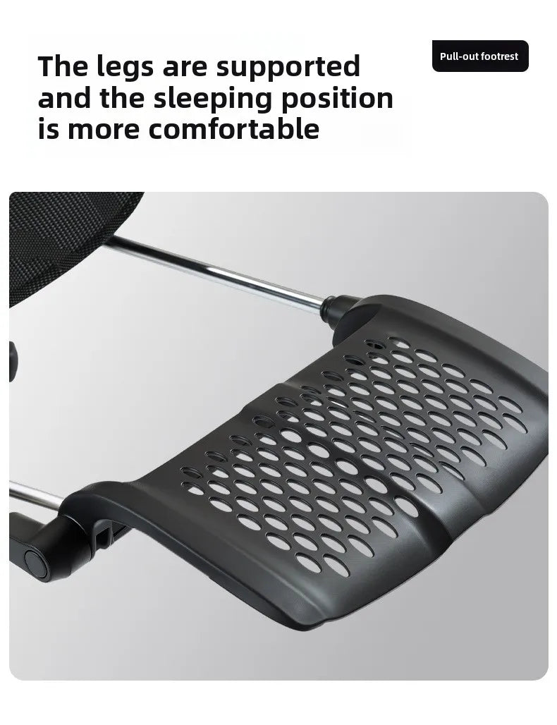 Sedia ergonomica minimalista portatile con braccioli 10D, sedia per computer, sedia da ufficio, sedia da studio e sedia gaming, resistente e durevole Gravity