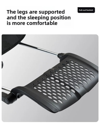 Sedia ergonomica minimalista portatile con braccioli 10D, sedia per computer, sedia da ufficio, sedia da studio e sedia gaming, resistente e durevole Gravity